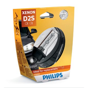 D2S 85V-35W (P32d-2)  4400K Vision (Philips) 85122VIS1