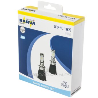 Narva H7 6000K Range Power LED