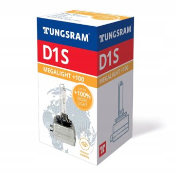 Tungsram D1S 4600K Xensation Megalight +100%