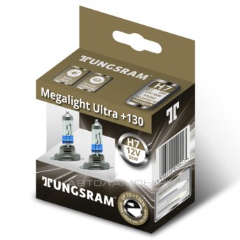 Tungsram H7 Megalight Ultra +130%