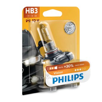 HB3 12V- 65W (P20d) ( +30% ) Vision (Premium)  (1.) 9005PRB1